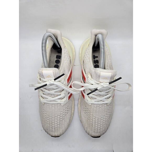Adidas Ultraboost 4.0 Shoes Men\'s 5.5 White Red Road Running Athletic Sneakers main image 5